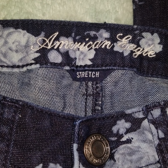 AEO Floral Stretch Jeggings - Picture 3 of 4